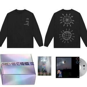 Harry Styles | KISS ALL THE TIME REFLECTIVE LONGSLEEVE T-Shirt CD BOX SET | L